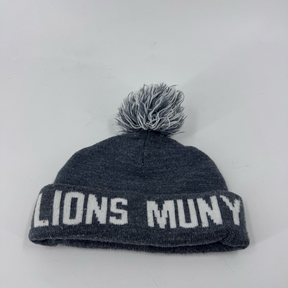 Muny Lions Gray Kids Beanie - Picture 3 of 4